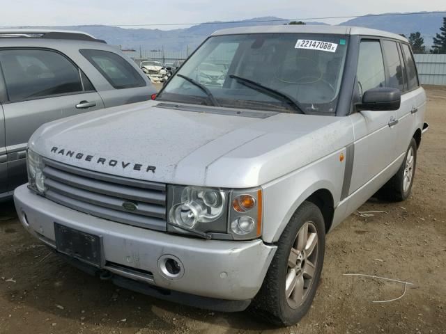 SALME11495A188327 - 2005 LAND ROVER RANGE ROVE SILVER photo 2