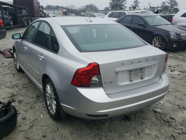 YV1MS382192453252 - 2009 VOLVO S40 2.4I SILVER photo 3