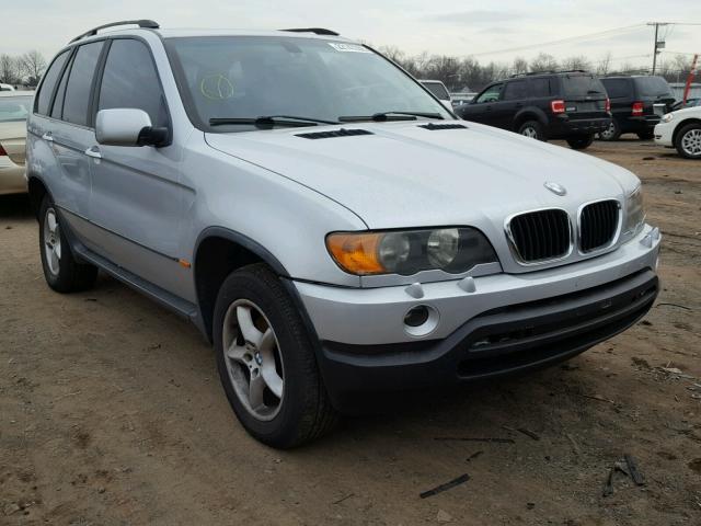 5UXFA53532LP48897 - 2002 BMW X5 3.0I SILVER photo 1