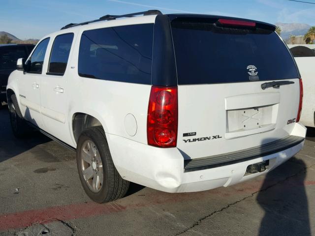 1GKFC160X7J271977 - 2007 GMC YUKON XL C WHITE photo 3