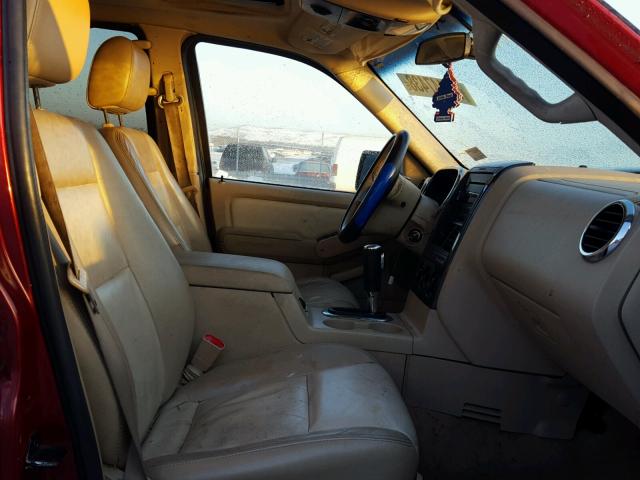 1FMEU73E56ZA13546 - 2006 FORD EXPLORER X RED photo 5