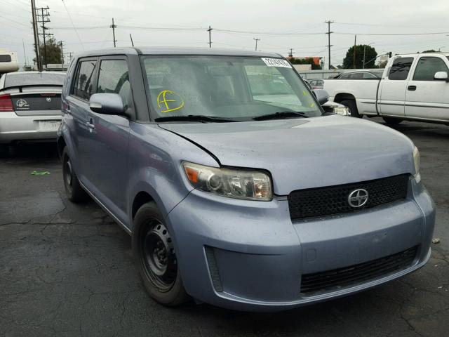 JTLKE50E791093274 - 2009 TOYOTA SCION XB SILVER photo 1