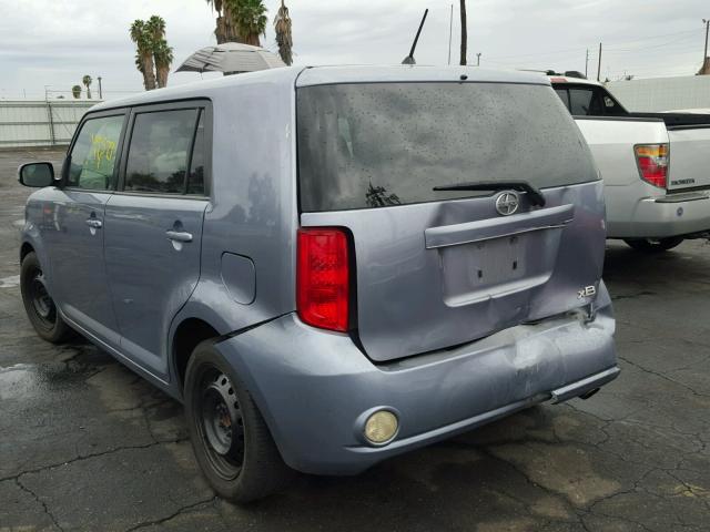 JTLKE50E791093274 - 2009 TOYOTA SCION XB SILVER photo 3