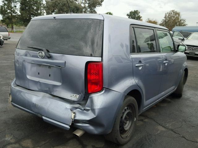 JTLKE50E791093274 - 2009 TOYOTA SCION XB SILVER photo 4