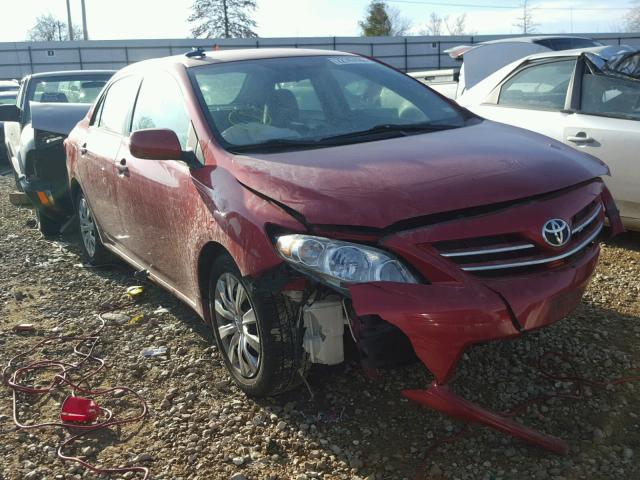 5YFBU4EE4DP112398 - 2013 TOYOTA COROLLA BA RED photo 1