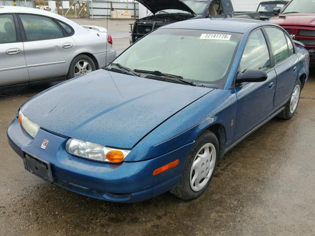 1G8ZK52702Z174958 - 2002 SATURN SL2 BLUE photo 2