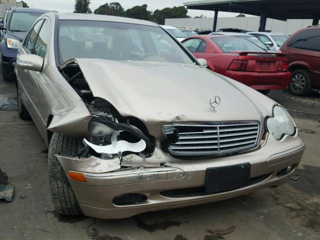 WDBRF64JX3F339540 - 2003 MERCEDES-BENZ C 320 TAN photo 1