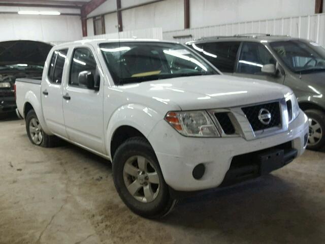 1N6AD0ER6CC434083 - 2012 NISSAN FRONTIER S WHITE photo 1