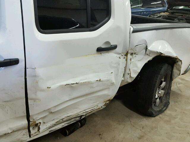 1N6AD0ER6CC434083 - 2012 NISSAN FRONTIER S WHITE photo 10
