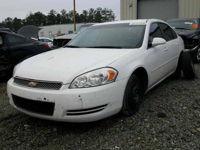 2G1WG5E30C1326310 - 2012 CHEVROLET IMPALA LT WHITE photo 2