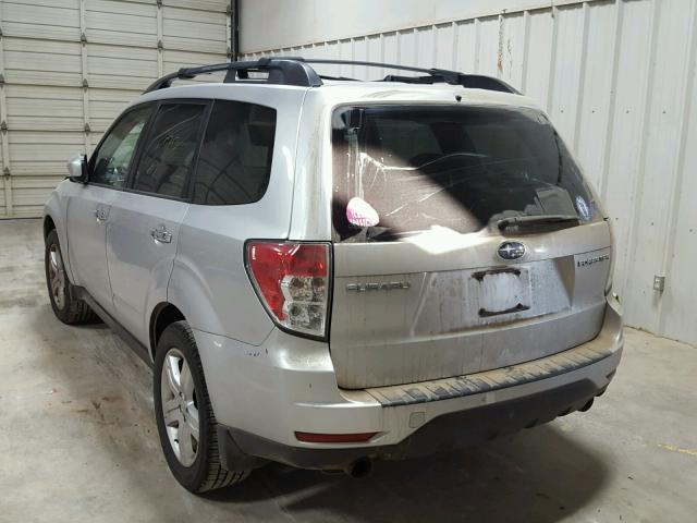 JF2SH63649H710698 - 2009 SUBARU FORESTER 2 SILVER photo 3