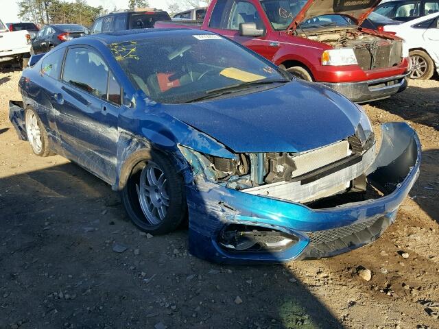 2HGFG4A58EH703809 - 2014 HONDA CIVIC SI BLUE photo 1