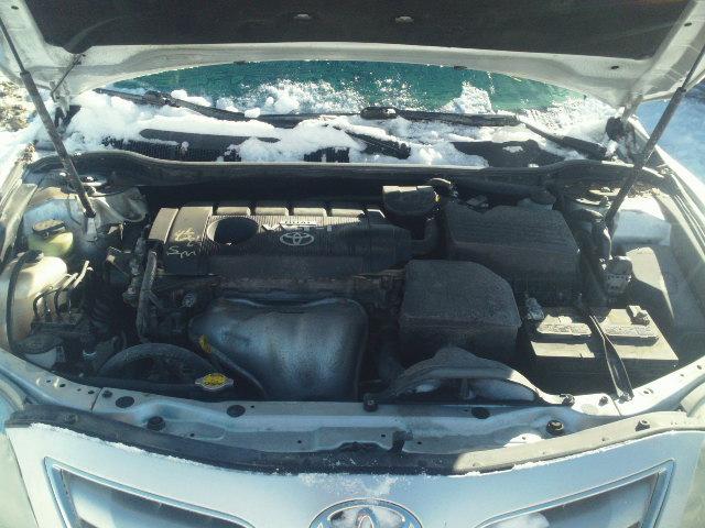 4T4BF3EKXAR037006 - 2010 TOYOTA CAMRY BASE SILVER photo 7