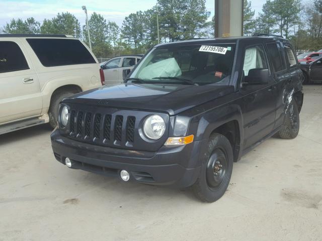 1C4NJPBA7ED812753 - 2014 JEEP PATRIOT SP BLACK photo 2