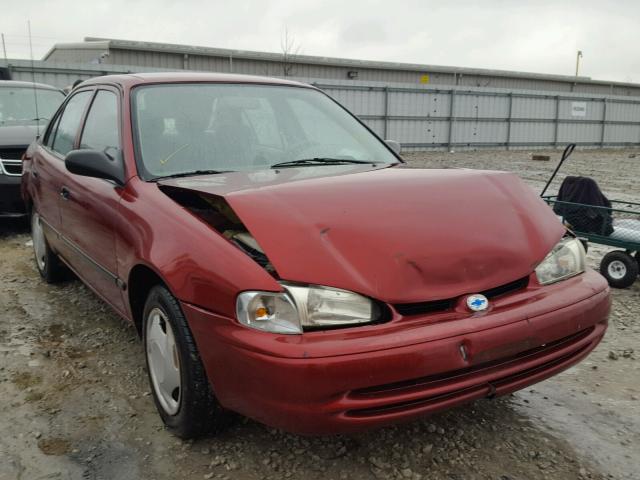 1Y1SK5287YZ430792 - 2000 CHEVROLET GEO PRIZM 红色 照片 1