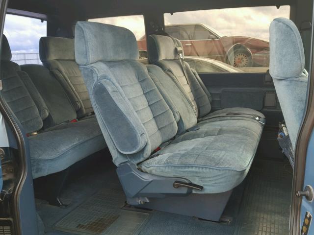 1GNDM15Z8KB130609 - 1989 CHEVROLET ASTRO BLUE photo 6