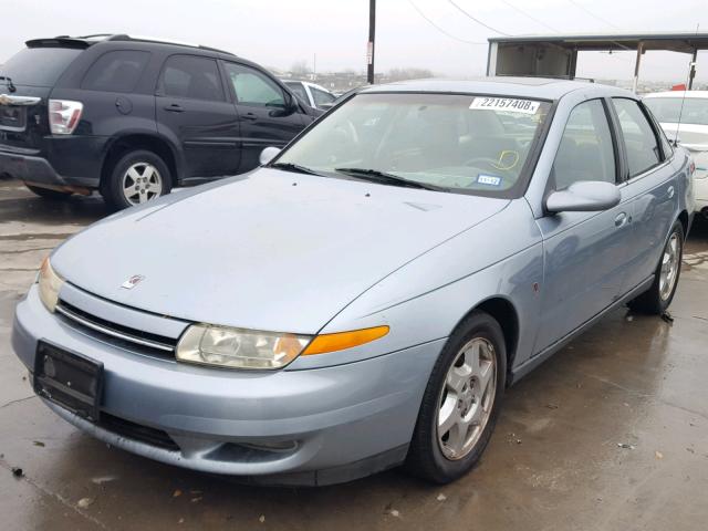 1G8JW54R32Y580917 - 2002 SATURN L300 BLUE photo 2