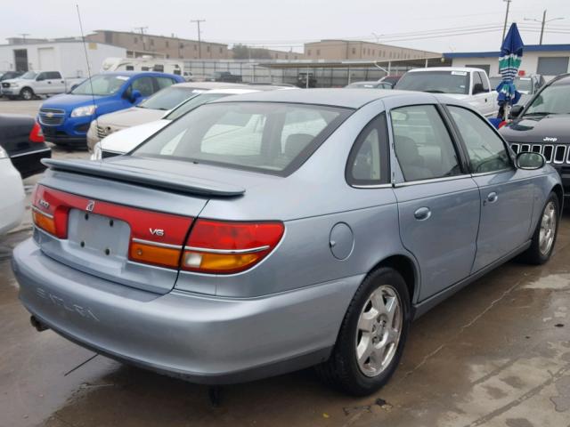 1G8JW54R32Y580917 - 2002 SATURN L300 BLUE photo 4