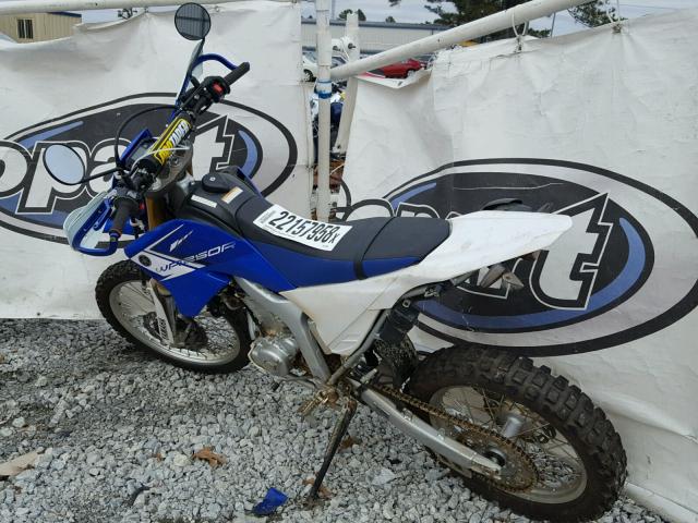 JYADG21E1DA005657 - 2013 YAMAHA WR250 R BLUE photo 3