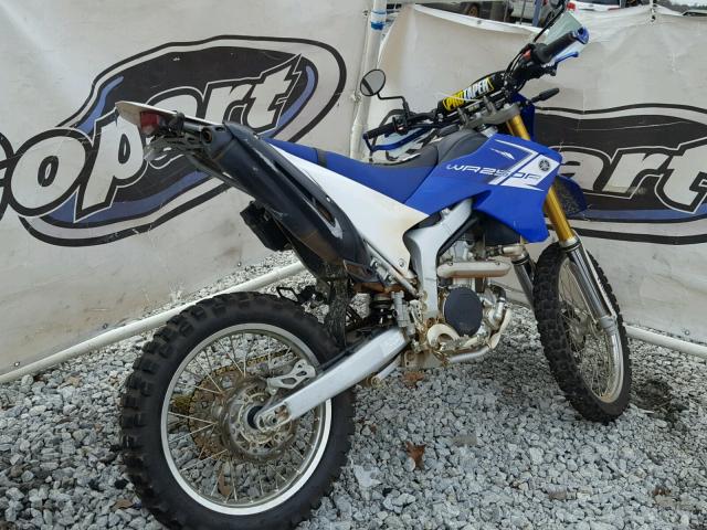 JYADG21E1DA005657 - 2013 YAMAHA WR250 R BLUE photo 4