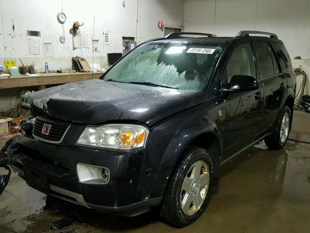 5GZCZ63466S895784 - 2006 SATURN VUE BLACK photo 2