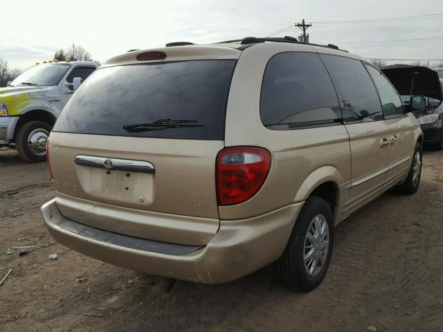 2C4GP54321R393373 - 2001 CHRYSLER TOWN & COU GOLD photo 4