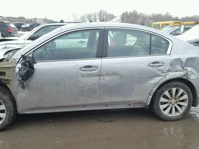 4S3BMDL64B2237540 - 2011 SUBARU LEGACY 3.6 SILVER photo 9