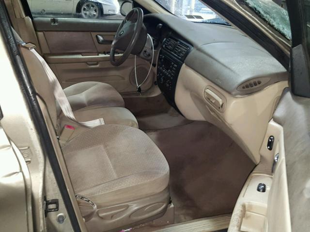 1FAFP52U92G119233 - 2002 FORD TAURUS LX TAN photo 5