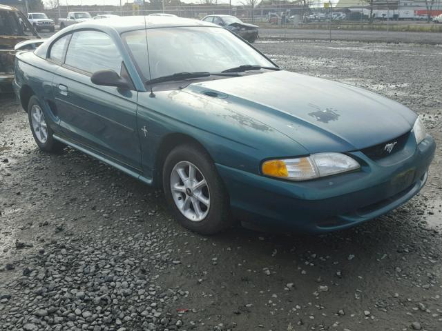 1FALP4043TF130932 - 1996 FORD MUSTANG GREEN photo 1