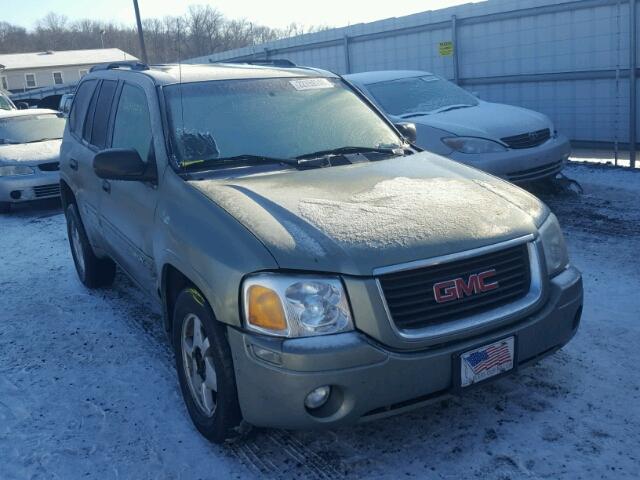 1GKDT13S932122882 - 2003 GMC ENVOY GREEN photo 1