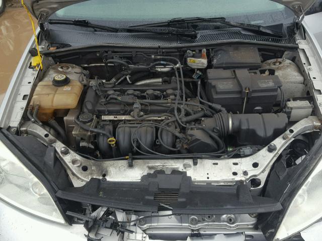 1FAFP34N87W251343 - 2007 FORD FOCUS ZX4 SILVER photo 7