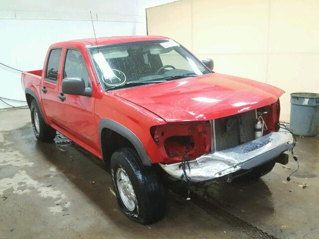 1GCDT136058229642 - 2005 CHEVROLET COLORADO RED photo 1