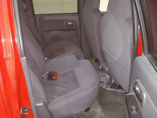 1GCDT136058229642 - 2005 CHEVROLET COLORADO RED photo 6