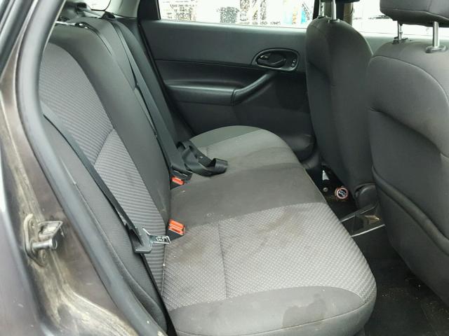 1FAHP37N47W211359 - 2007 FORD FOCUS ZX5 GRAY photo 6