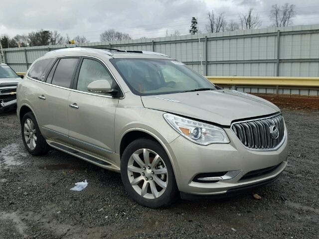 5GAKVCKD7HJ115004 - 2017 BUICK ENCLAVE TAN photo 1