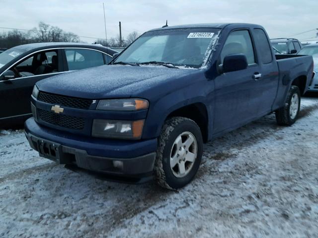 1GCESCDE7A8127547 - 2010 CHEVROLET COLORADO L BLUE photo 2