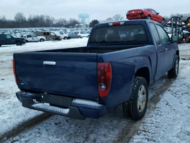 1GCESCDE7A8127547 - 2010 CHEVROLET COLORADO L BLUE photo 4