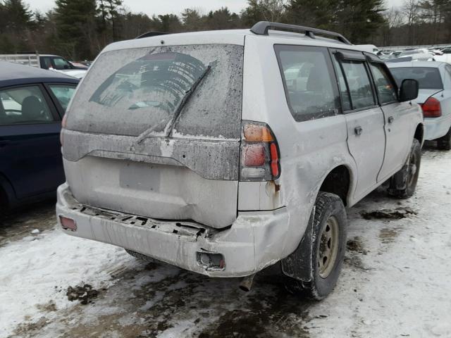 JA4MT21H83J001575 - 2003 MITSUBISHI MONTERO SP GRAY photo 4