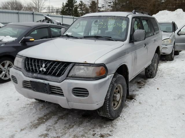 JA4MT21H83J001575 - 2003 MITSUBISHI MONTERO SP GRAY photo 9