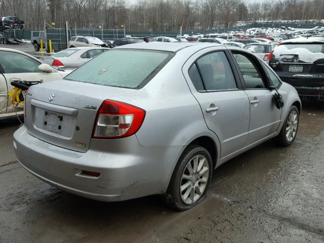 JS2YC5A2XB6300707 - 2011 SUZUKI SX4 LE SILVER photo 4