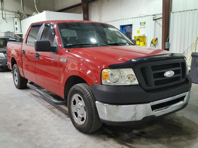 1FTRW12W08FA46112 - 2008 FORD F150 SUPER RED photo 1