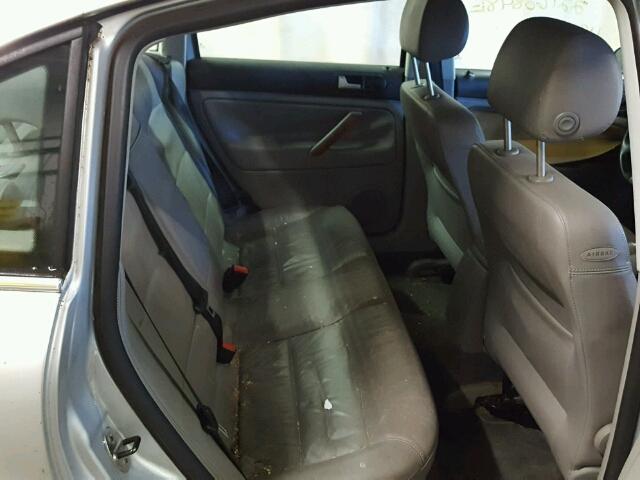 WVWRH63B54P098763 - 2004 VOLKSWAGEN PASSAT GLX SILVER photo 6