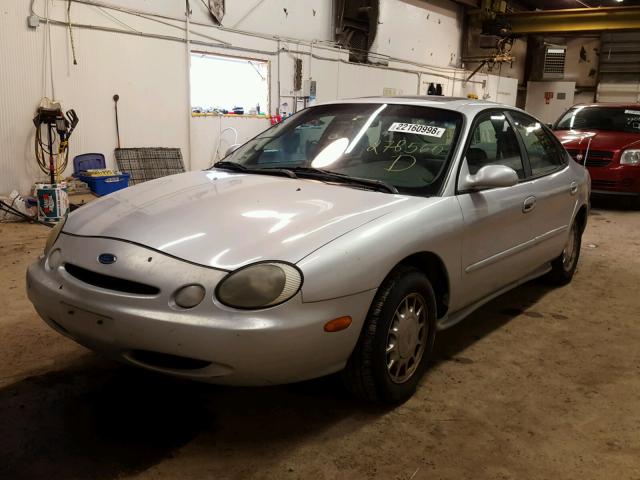 1FALP53S8VA278560 - 1997 FORD TAURUS LX SILVER photo 2