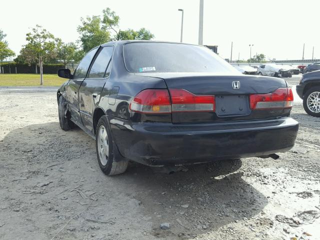 1HGCG16572A045775 - 2002 HONDA ACCORD EX BLACK photo 3