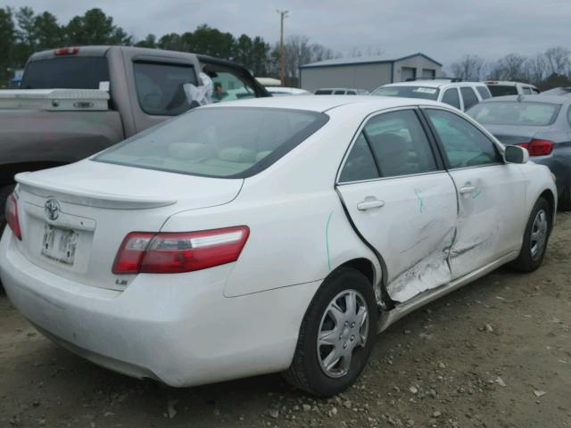 4T1BE46K87U727475 - 2007 TOYOTA CAMRY NEW WHITE photo 4