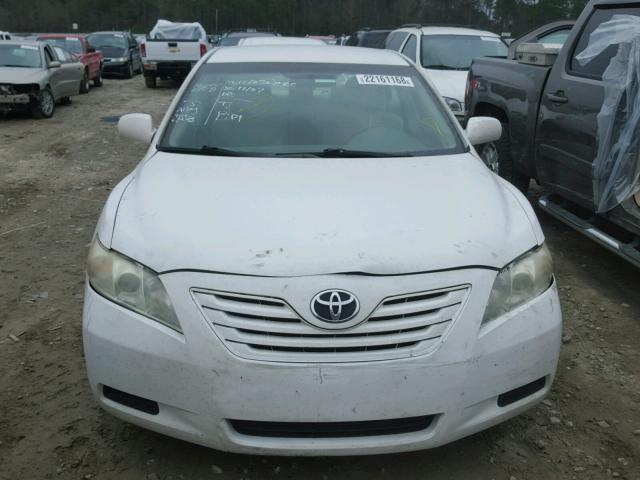 4T1BE46K87U727475 - 2007 TOYOTA CAMRY NEW WHITE photo 9