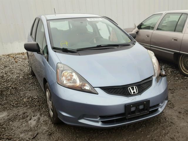 JHMGE8H31BC020612 - 2011 HONDA FIT BLUE photo 1