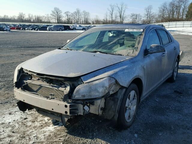 1G1ZF57578F262040 - 2008 CHEVROLET MALIBU HYB SILVER photo 2