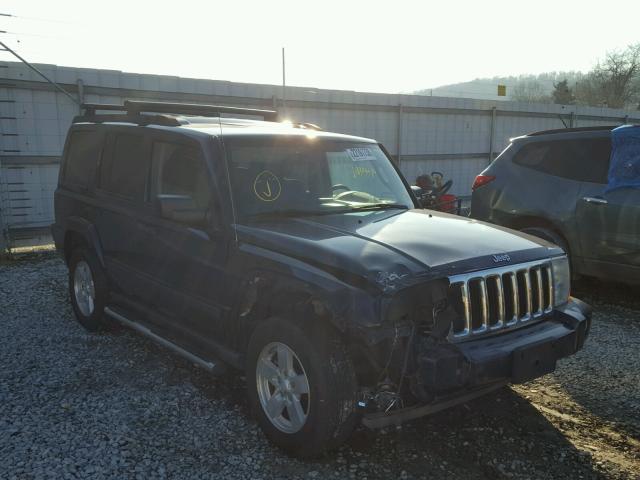 1J8HH48N36C248424 - 2006 JEEP COMMANDER BLUE photo 1