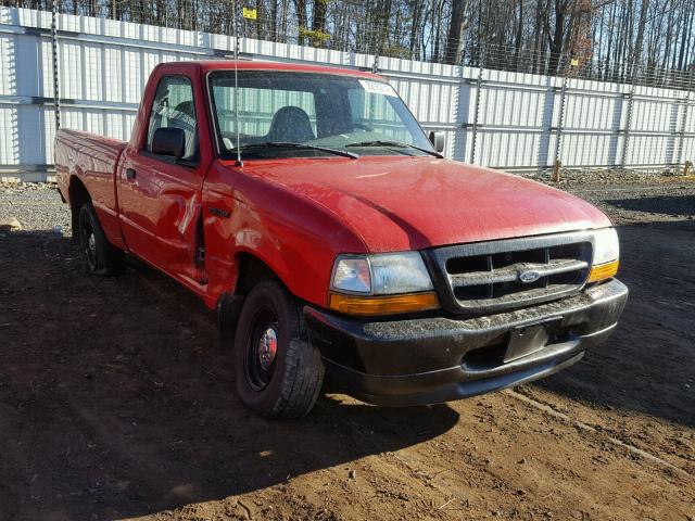 1FTYR10C2XTA24592 - 1999 FORD RANGER RED photo 1